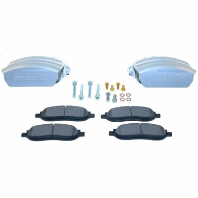 05-07 Ford F-250/350 SSBC Quick Change 3 Piston Rear Caliper Kit (clear, SRW)