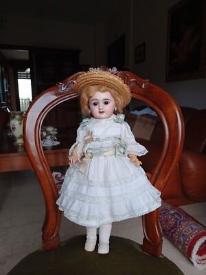 Antique 800s Eden Bebe',no Jumeau no Steiner Cookie Head Doll