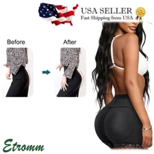 Booty Shaper Underwear Panty Womens Fake Ass Butt Lifter Hip Enhancer Yoga Girls