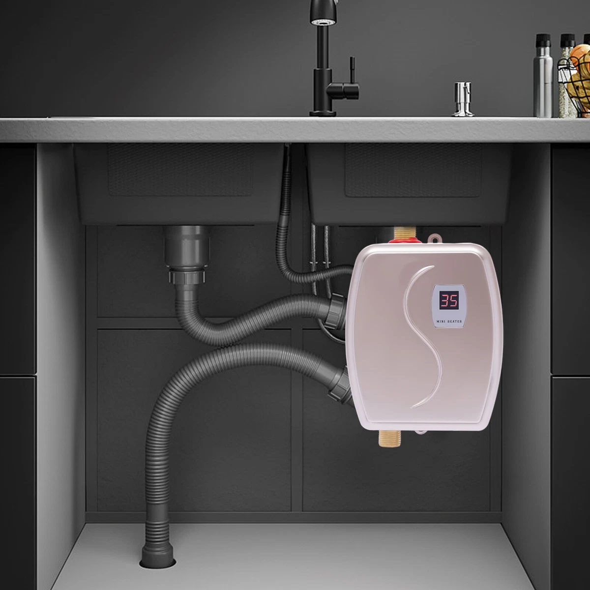 3000W Electric Water Heater Instant Hot Water Heater Under Sink For Kitchen  Sink | eBay