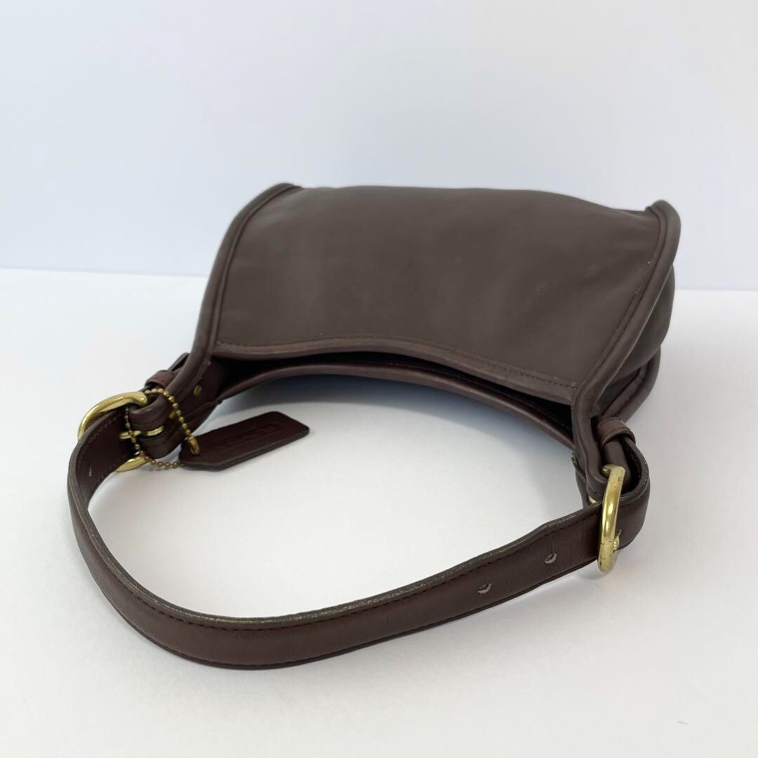 OLD COACH Soho shoulder bag small satchel Handbag Dark Brown OLD COACH Soho shoulder bag small satchel Handbag Dark Brown