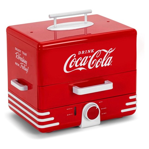 SALCO SHD-80CC Coca-Cola Hot Dog Maker chauffe-saucisse cuiseur à saucisse rétro rouge - Photo 2/7