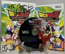 Dragon Ball Z: Budokai Tenkaichi 3 Nintendo Wii Complete Manual CIB SIGNED Broly