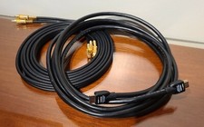 HDMI High Speed  w/ Ethernet and GOLD Composite RCA AV cables - Amazon 6.5 Foot