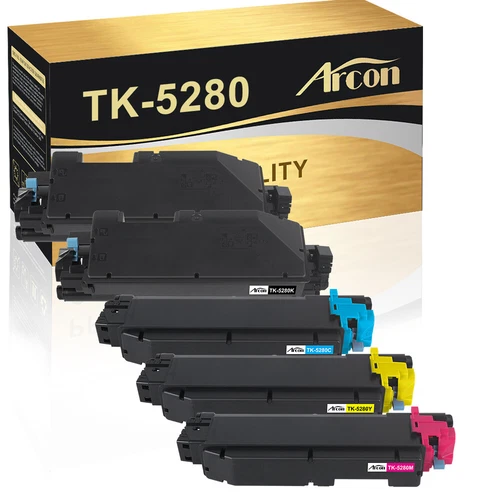 Toner XXL Compatible with Kyocera ECOSYS M6635 cin M6235 cidn P6235 cdn TK-5280