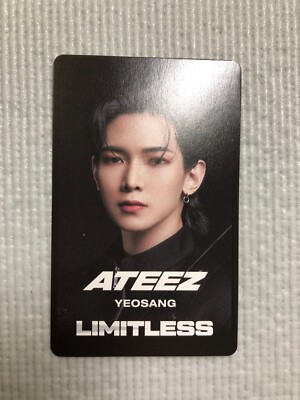 ATEEZ JAPAN 2ND SINGLE Limitless HMV coupon Official Photo Card | eBay