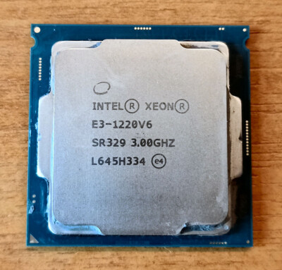 Intel Xeon E3-1220V6