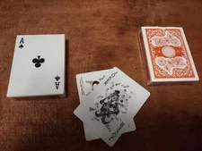 Force Deck of Cards Magic Trick Ace of Clubs (Motor Brand High Quality)