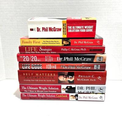 8 Dr. Phil McGraw Life Code Family First Ultimate Weight Solution & Cookbook