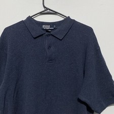 Polo Ralph Lauren Men's Polo Shirt Size XL Blue Logo Embroidered Cotton Collar