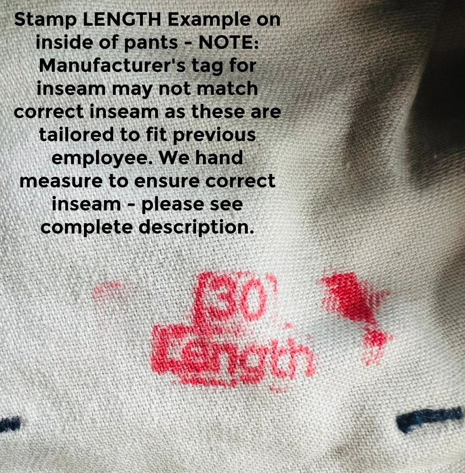 Pantalones de trabajo uniformes usados cargo cintas Redkap Unifirst G&K Dickies otros caqui Foto 4 de 4