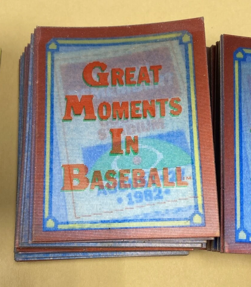 1988 Score Baseball Pack Insert Do You Remember When your choice, please select - Image 3 of 4