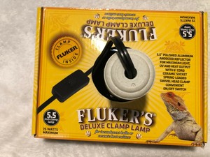 fluker's deluxe clamp lamp 5.5
