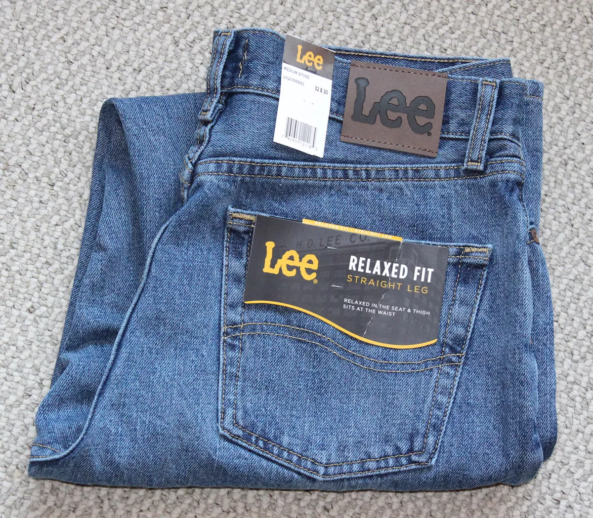 ontbijt Mevrouw een miljoen NWT • Lee MEN'S JEANS • Relaxed Fit • 32x30 32x32 • MEDIUM STONE | eBay ontbijt Mevrouw een miljoen NWT • Lee MEN'S JEANS • Relaxed Fit • 32x30 32x32 • MEDIUM STONE | eBay