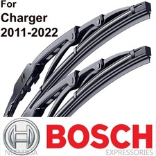 BOSCH Wiper Blades Set for Dodge Charger (2011-2022) Direct Connect Pair, Front