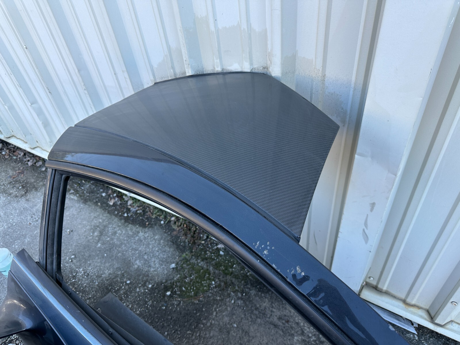 2017 2018 2019 MCLAREN 720S DRIVER LEFT DOOR CARBON FIBER ROOF *DAMAGE TO DOOR*