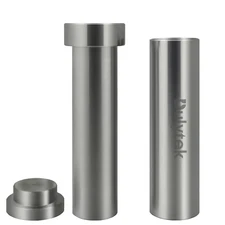 Dulytek Stainless Steel Round Pre-Press Mold, Three Parts, Multipurpose, Large