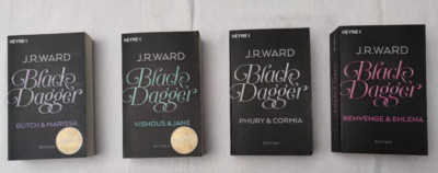 4x Black Dagger Butch & Marissa Vishous & Jane Rehvenge & Ehleny Phury & Cormia
