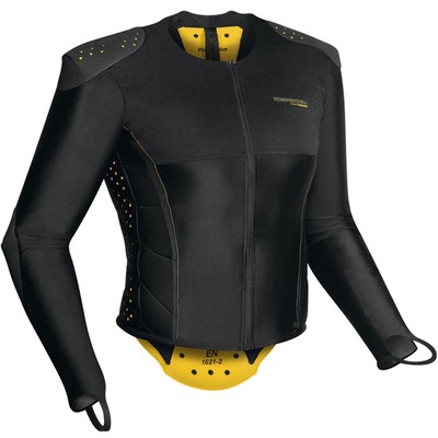 MAOTN Herren Motorrad Rüstung Rückenschutz, Schutzweste Brustschutz,MTB Motorcross Enduro Racing Brust Rücken ​beschützer Gearoutdoor Ski, Rollschuhlaufen,Protektoren Weste,Black,L