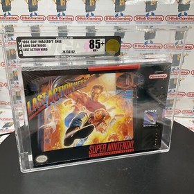 Last Action Hero Super New Sealed VGA WATA CGC Gamecube NES SNES N64 Gameboy
