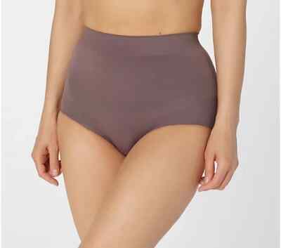 Breezies Seamless Shaping Brief Set of 2,Latte Mochacino, Large A392223