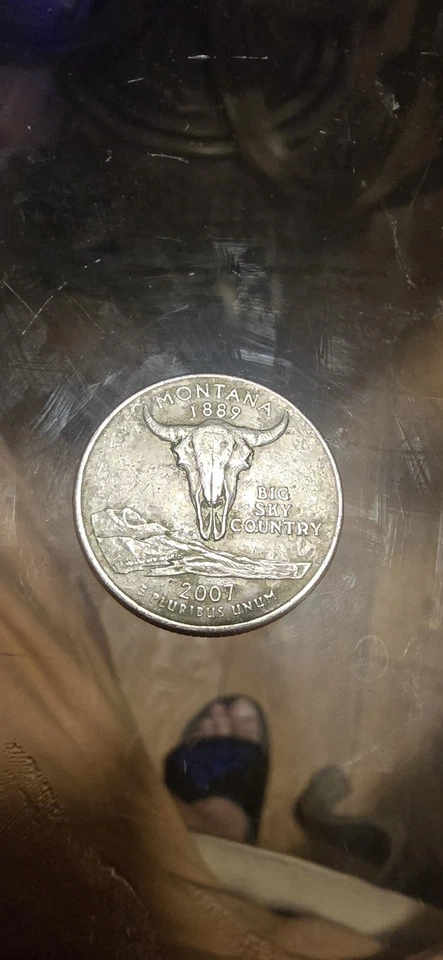 2007 D Montana State Quarter Circulated Free Shipping - Image 3 of 4