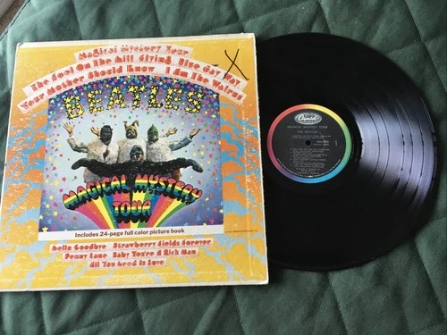 1967 The BEATLES LP “Magical Mystery Tour” Capitol Mono West Coast Press