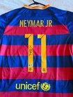 Neymar Jr Signed FC Barcelona Nike Authentic Soccer Jersey #11 With Beckett COA