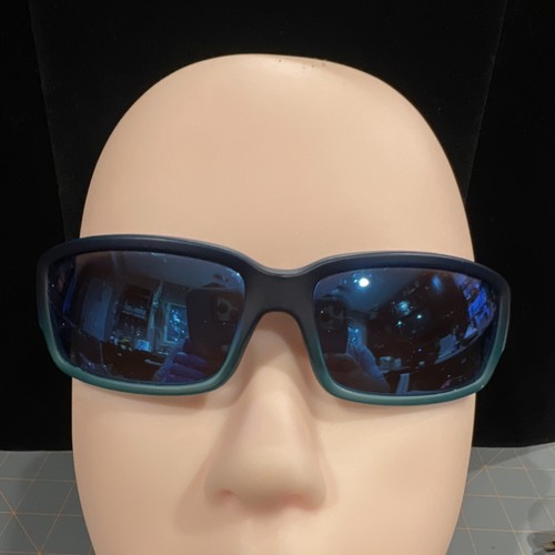 Costa Caballito Wrap Sunglasses Blue Frame/Blue Mirrored Lens 59-15 134