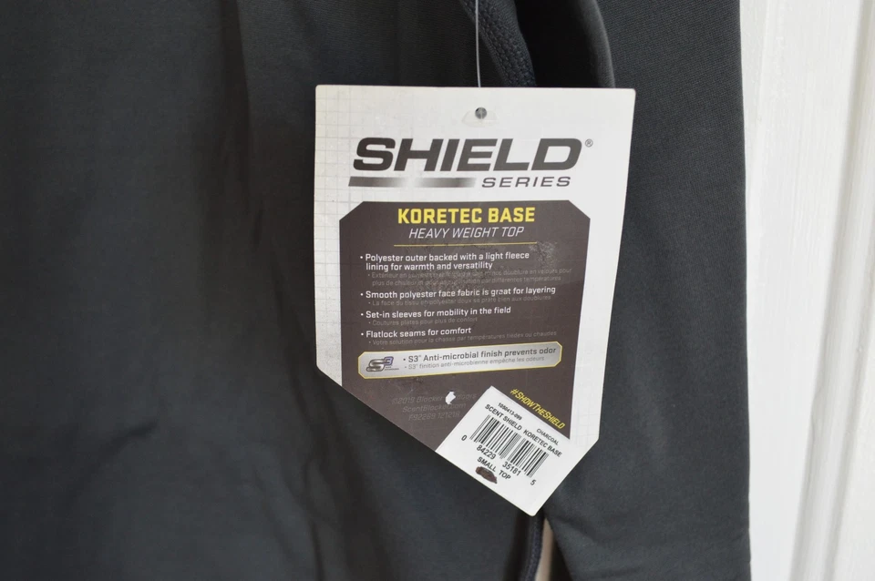 Shield Series Scent Shield Koretec Base Long Sleeved Shirt Small NWT - Image 2 of 4