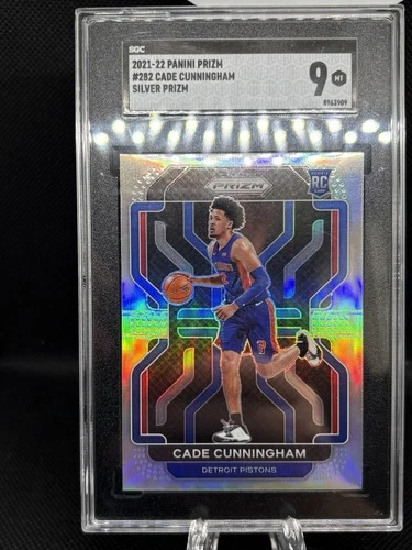 2021-22 Prizm Cade Cunningham Silver RC SGC 9 Future MVP? 🔥⭐️🔥⭐️🔥