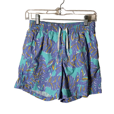 Chubbie's Greetings From the Weekends Small Swim Printed Colorful Shorts