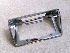 CHEVROLET CORVETTE C3 1968 TO 1972 : REAR NUMBER PLATE BEZEL