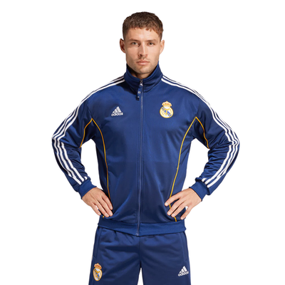 Real Madrid Adidas 1999/2000 Reissued Dark Blue Track Top Jacket