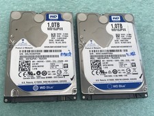 (Lot of 2) WD Blue WD10JPVX 1TB 5400RPM Laptop 2.5" SATA Hard Drive - HD922A