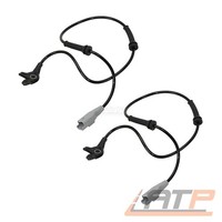 2X ABS Sensor Vorne Links Rechts FÜR Peugeot 307