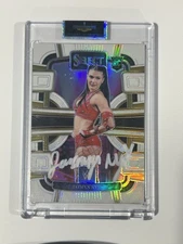2024 Panini Select WWE Concourse White /125 Jazmyn Nyx #97 -Signed Highspots COA