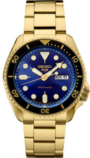Seiko 5 Sports SS GP Automatic Blue Dial Men's Watch SRPK20