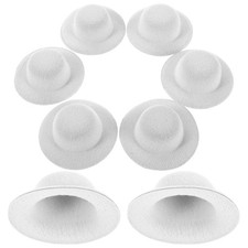 30pcs Snowman Hats for Crafts Mini Top Felt Top Small Hats Craft for Christmas