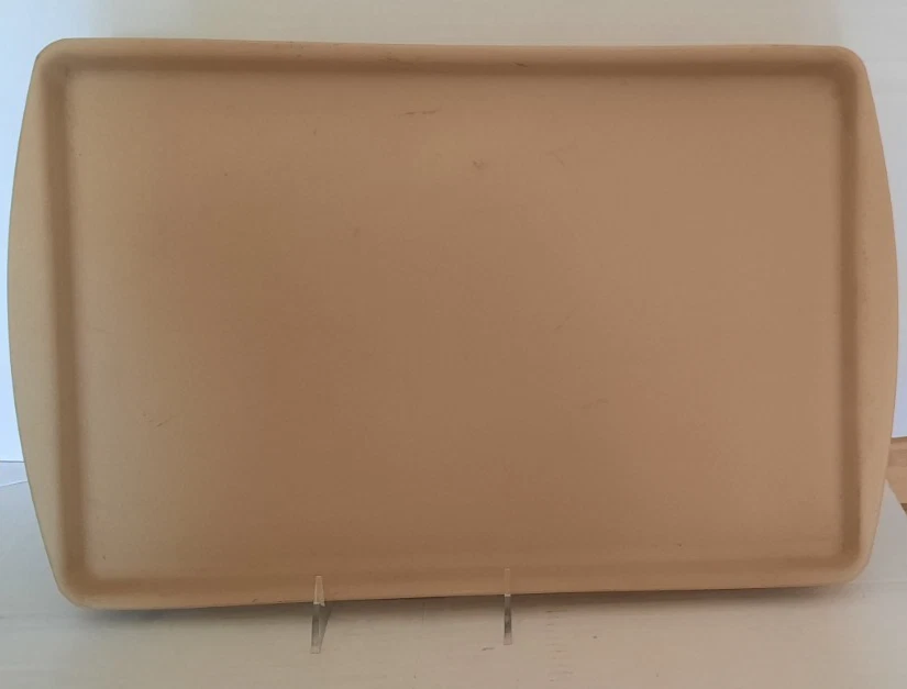 Pampered Chef Family Heritage Stoneware Large Bar Pan 11x17 Cookie Baking Sheet