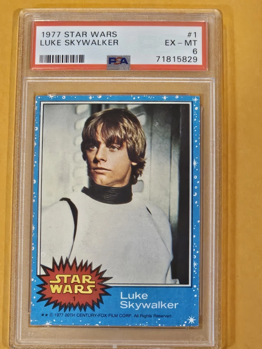 Luke Skywalker Star Wars Professional Sports Authenticator (PSA