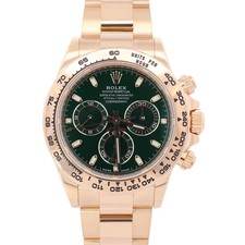 Rolex Daytona 40mm Green Dial Watch Ref: 116508