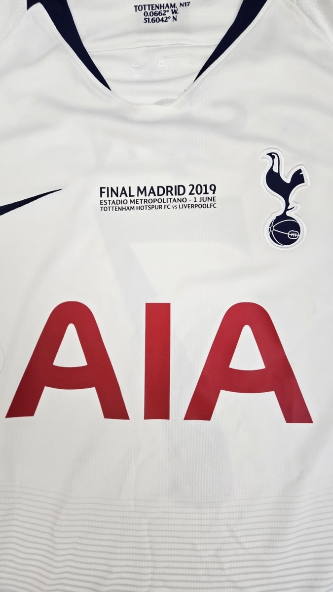 2018/19 Nike Tottenham Hotspur #7 SON Champions League Home Jersey