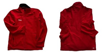 Rossignol Lake Placid Softshell Jacket XXL Unisex Adult Teens Red