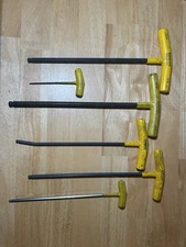 Bondhus Balldriver Lot Of (6) Hex T Handle Yelllow End