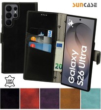 Suncase Leather Book Case For Samsung Galaxy S26 Ultra
