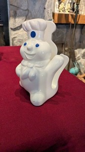 Pillsbury Doughboy Poppin'Fresh Hand Up Napkin Holder 1997