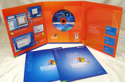 WINDOWS XP PRO ACADEMIC EDITION 2002 CD OS with Key in Original Package