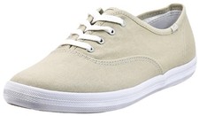 Keds Women's Champion Original Canvas Sneaker, Stone, 10 M US 