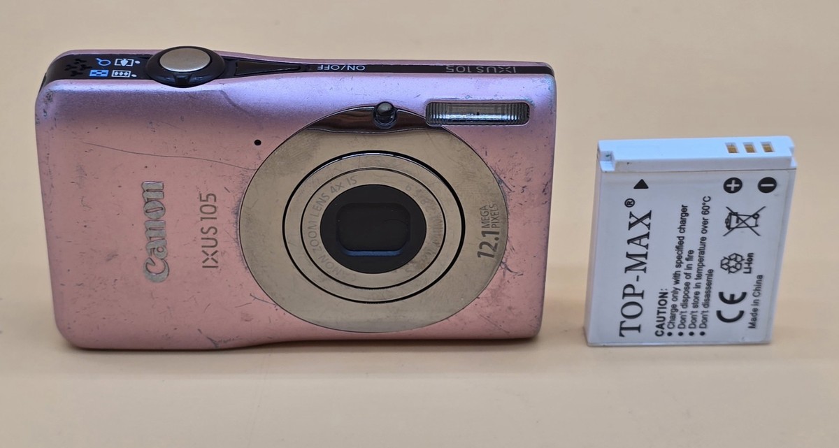 Canon IXUS 105 Digital Camera Dust In The No Charger - Main Image